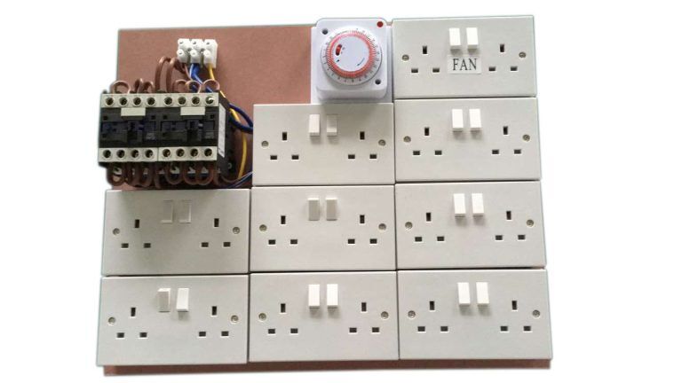 18 way time contactor